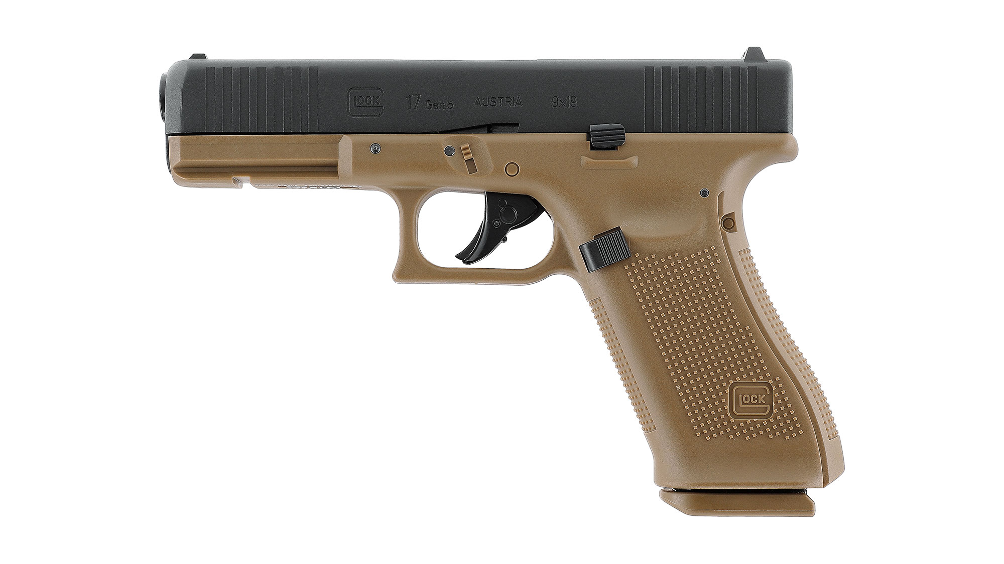 Glock 17 Gen5 Blowback CO2 4,5mm BB Coyote