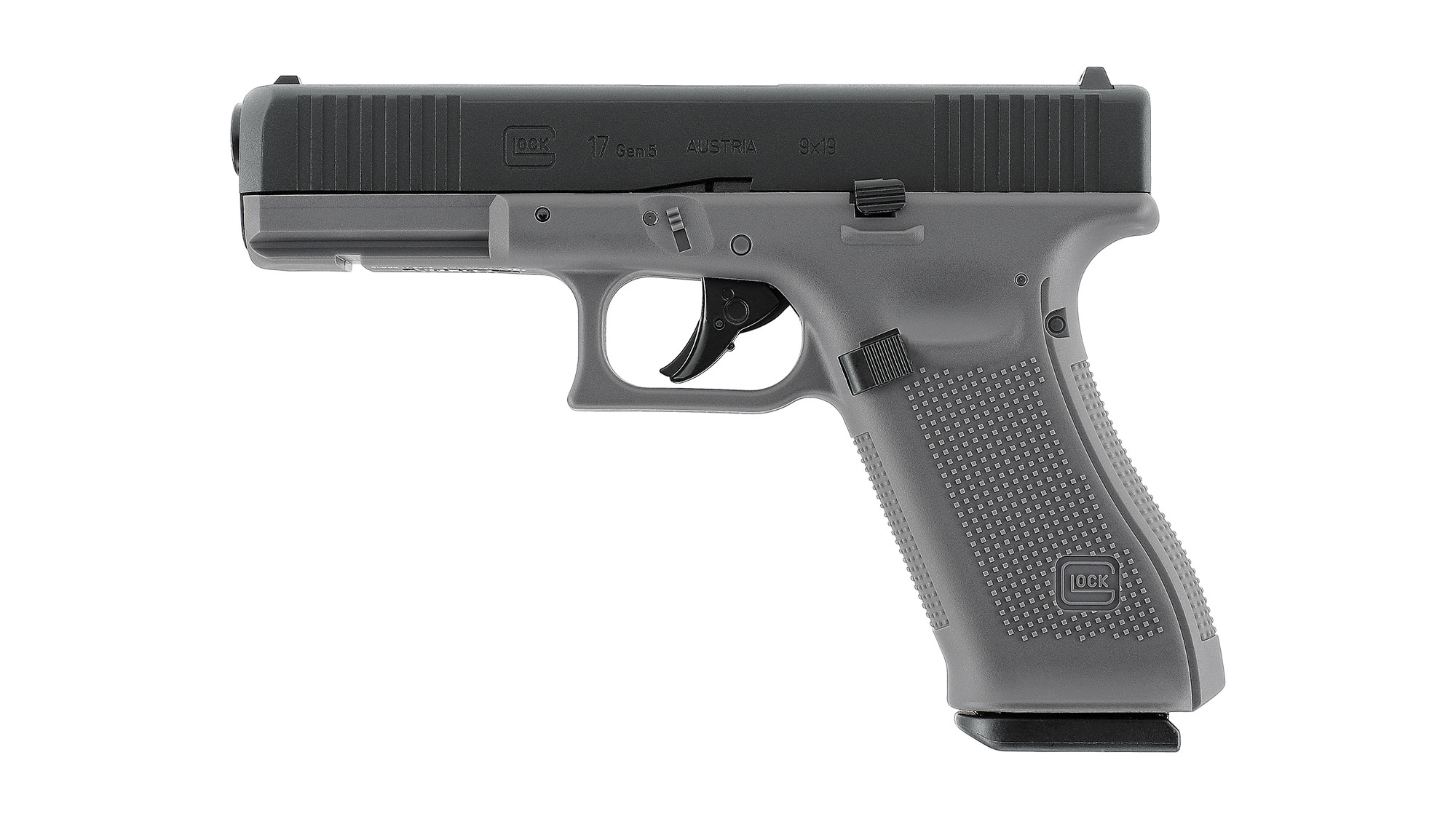 Glock 17 Gen5 Blowback CO2 4,5mm BB Tungsten Gray