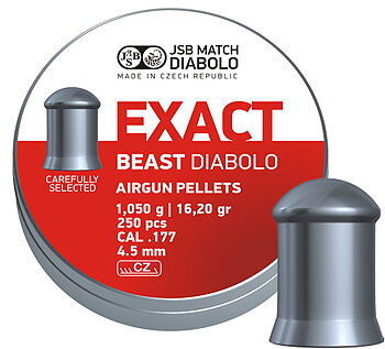 JSB Exact Beast, 4,52mm - 1,050g