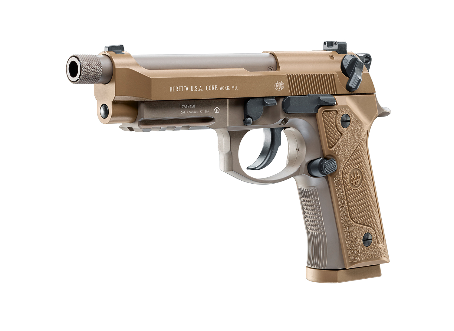 Beretta M9A3 FM GBB 4,5mm BB FDE - 3