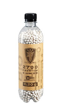 Elite Force Premium Bio BBs 0,20g - 2700st Vit i Flaska