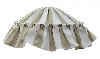 Takskärm Color Stripe 40cm Beige