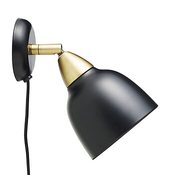 Urban Short Wall Lamp Real Black