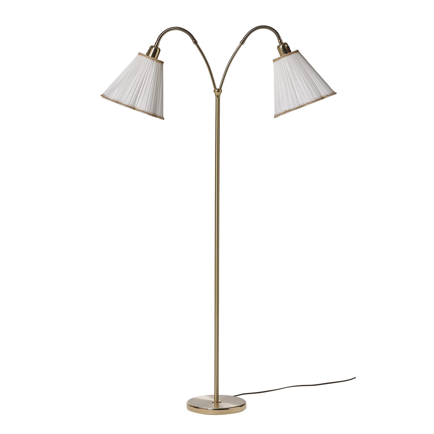 Golvlampsskärm, plissérad. Olika färger - 5