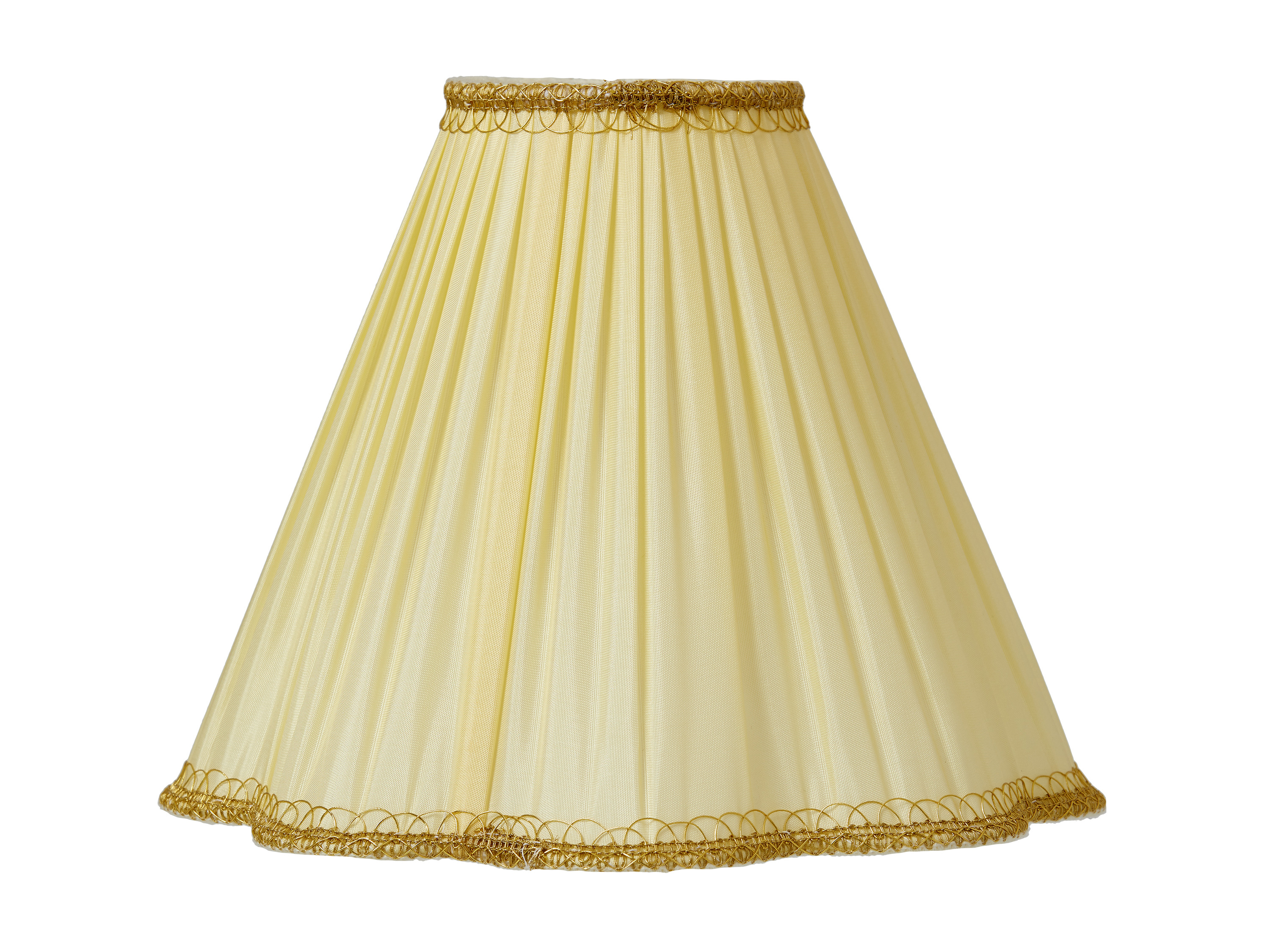 Golvlampsskärm, plissérad. Olika färger - 3