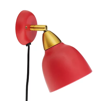 Urban Short Wall Lamp Raspberry Red