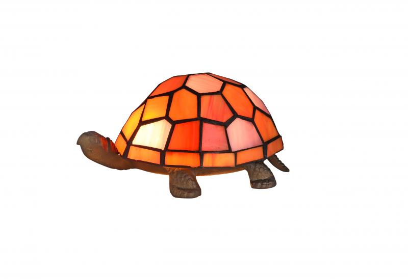 Sköldpadda orange-rosa, Tiffany