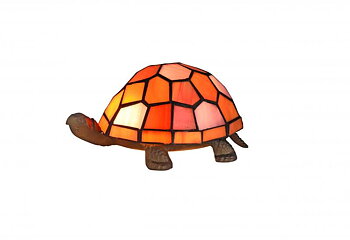 Sköldpadda orange-rosa, Tiffany