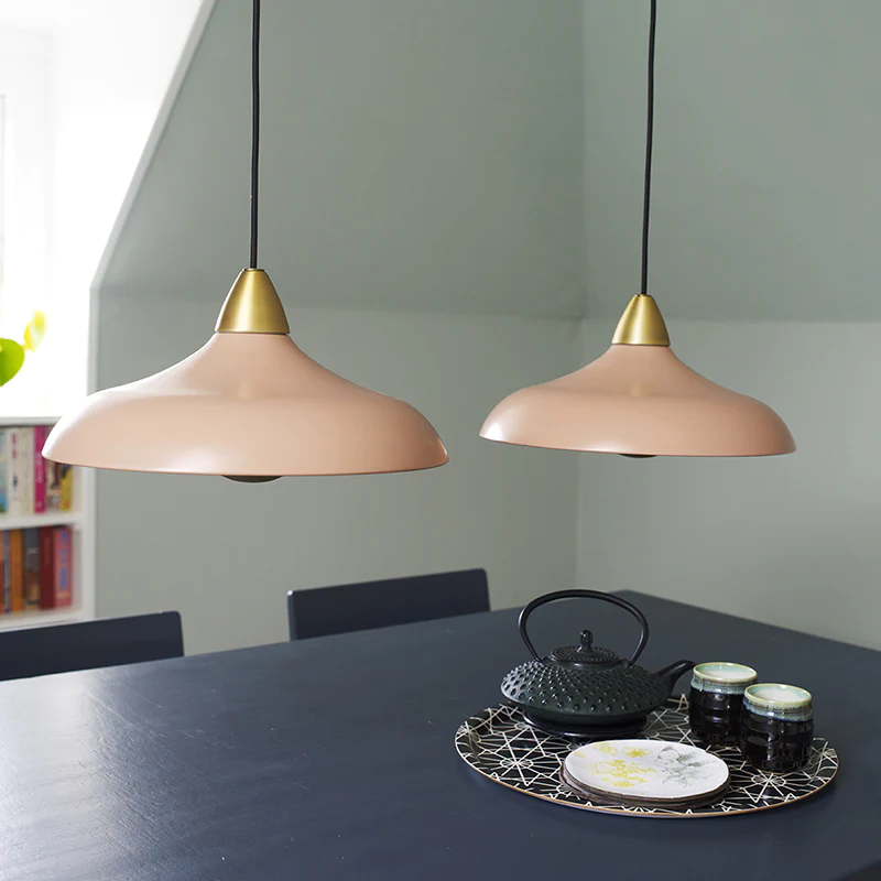 Taklampa Urban Wide Matt Rouge - 2
