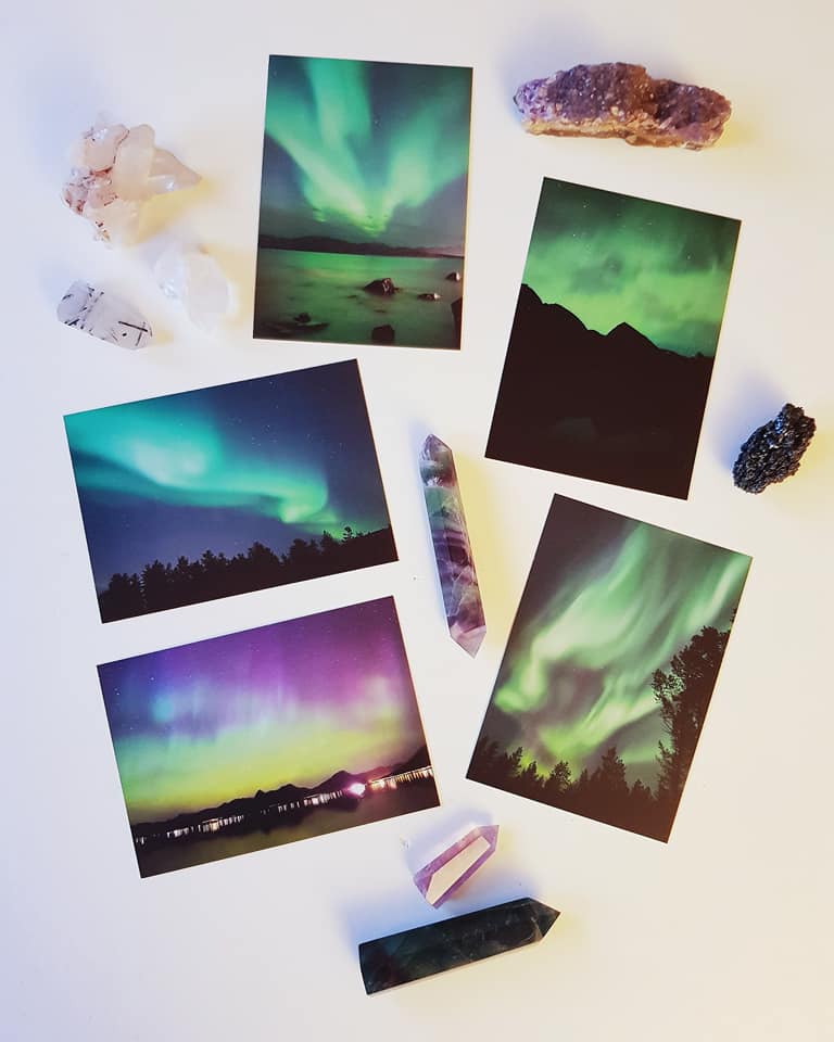 Postkortpakke - Nordlys