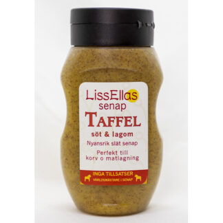 Lissellas Taffelsenap 330 g plastflaska Pris per st