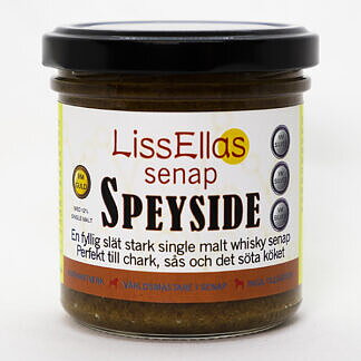 Lissellas Whiskeysenap Speyside 150 g glas Vegan Pris per st