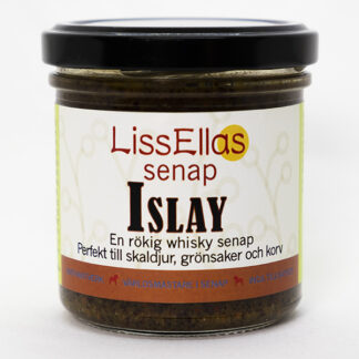 Lissellas Whiskeysenap Islay 150 g glas Vegan Pris per st
