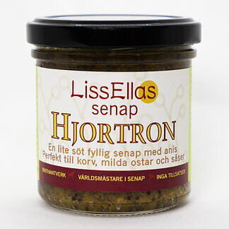 Lissellas Hjortronsenap 150 g glas Vegan Pris per st