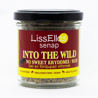 Lissellas Kryddmix/Rub Into the Wild glas 80 g Vegan Vegan Pris per st
