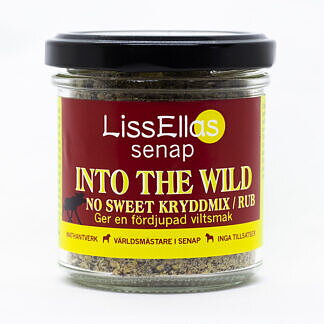 Lissellas Kryddmix/Rub Into the Wild glas 80 g Vegan Vegan Pris per st