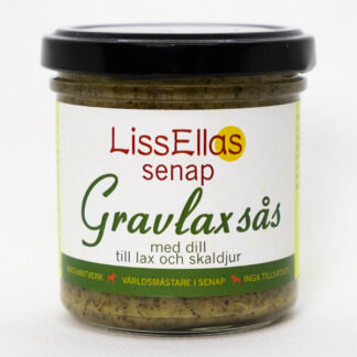 Lissellas Gravlaxsås 150 g glas Pris per st