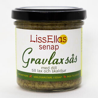 Lissellas Gravlaxsås 150 g glas Pris per st
