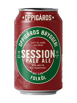 Oppigårds Session Pale Ale öl 3,5% 33 cl burk