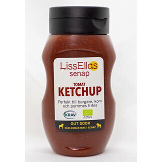 Lissellas Ketchup  plastflaska 330 gram