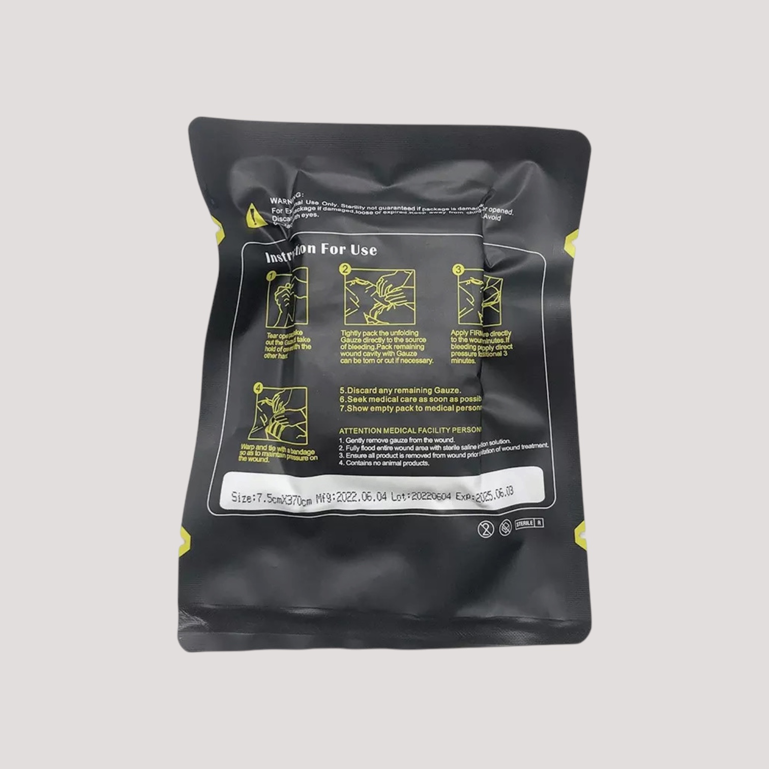 Combat Gauze - Hemostatiskt förband, Risen Medical