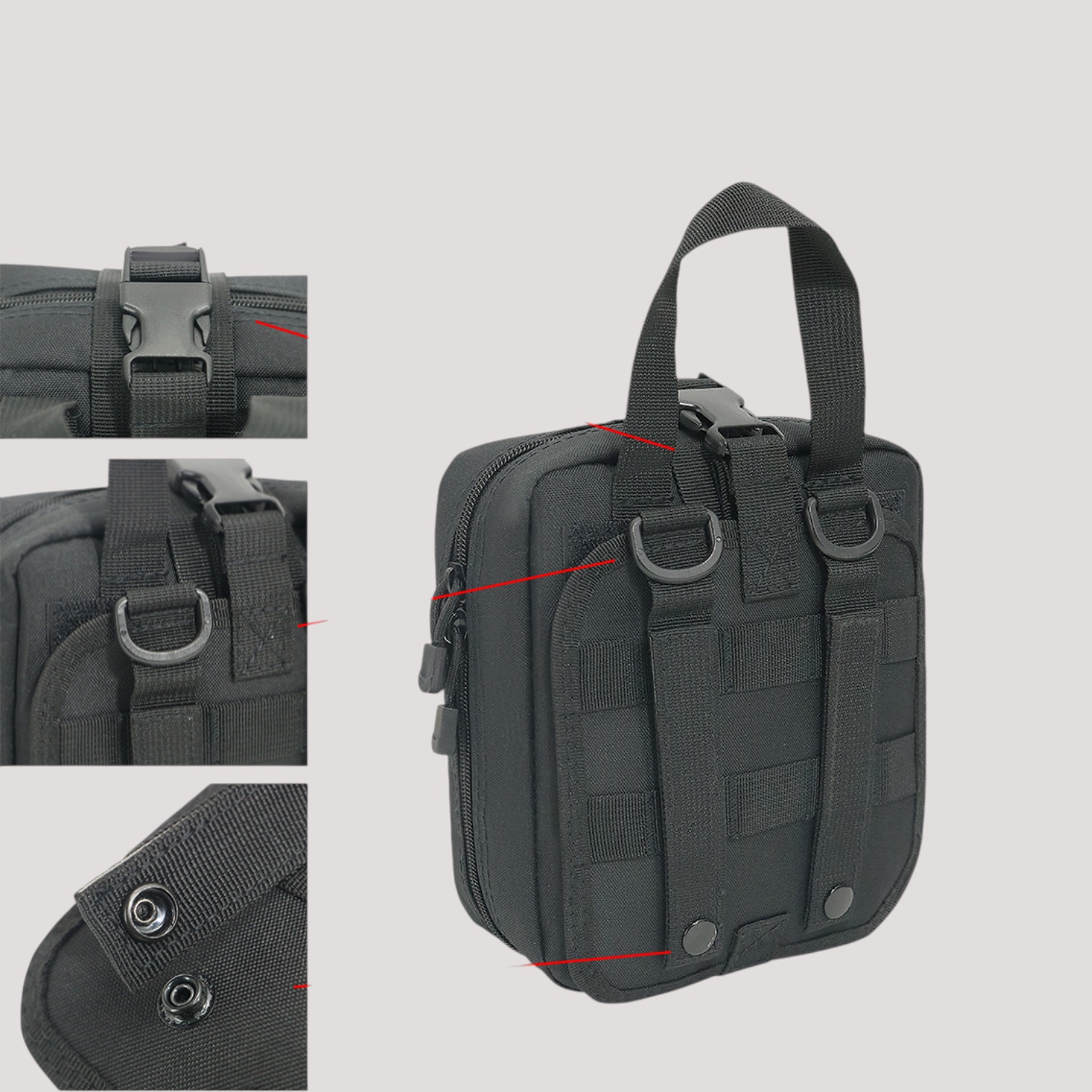 IFAK / PDV väska Rip-Away Molle, Tactig - 3