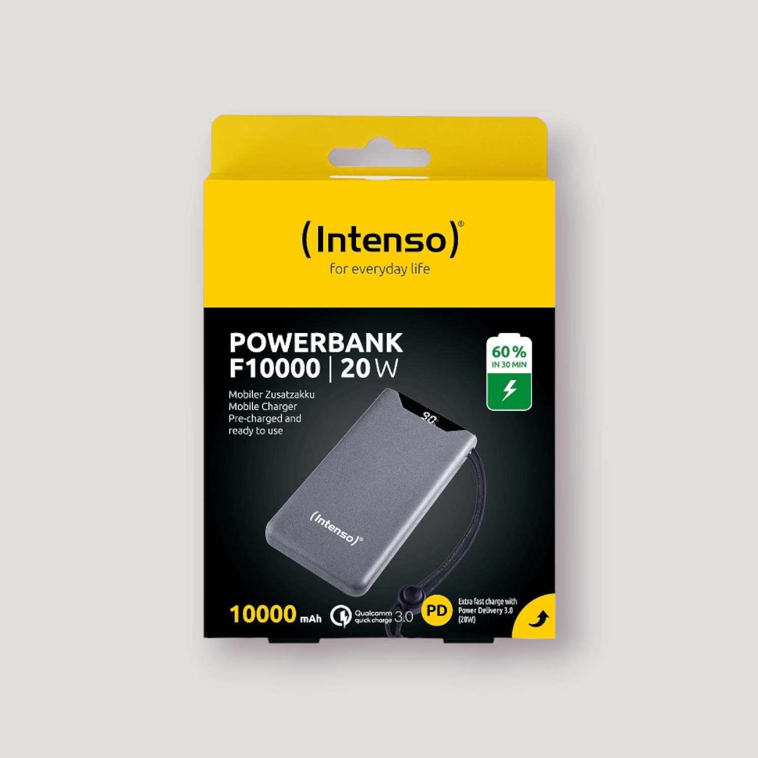 Intenso Powerbank F10000 Grå - 4