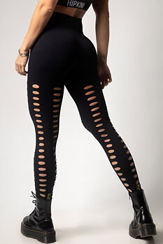 HIPKINI Seamless Tights  Savage Black