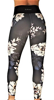 Bia Brazil   Flower Tights Dark