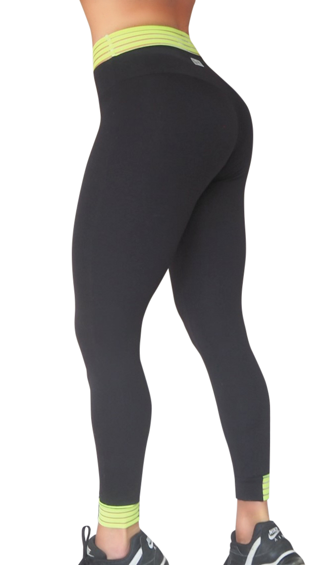 RAW By Adriana Kuhl Urban Tights Lime