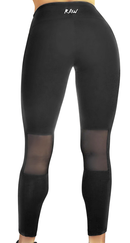 Raw By Adriana Kuhl Tights Glow Black - 2