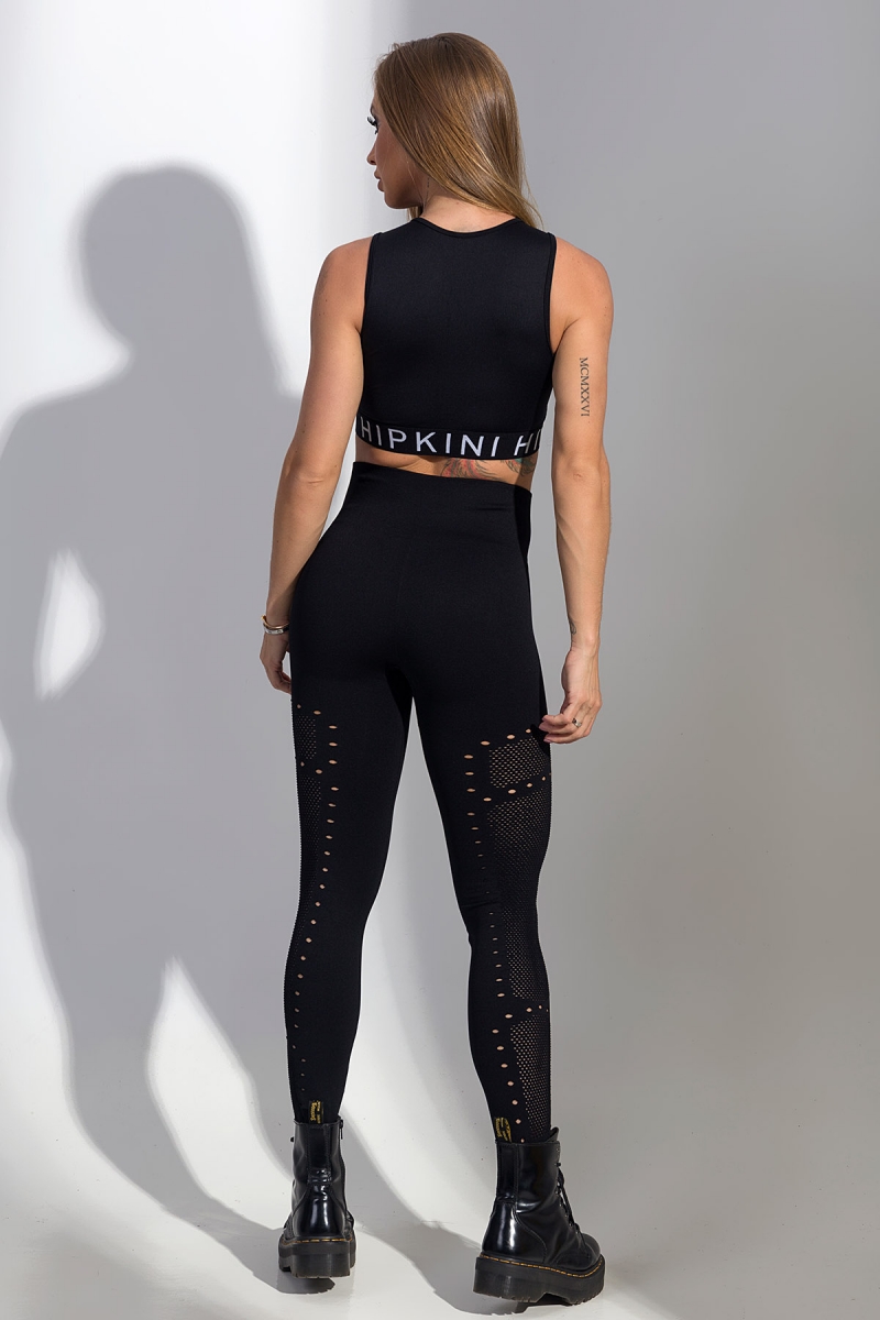 HIPKINI Seamless Tights  Run Black - 5