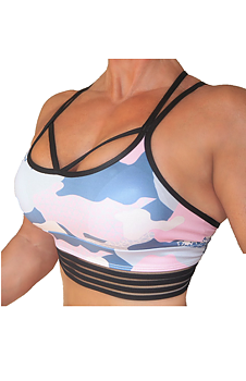RAW By Adriana Kuhl Urban Top Pink Camo