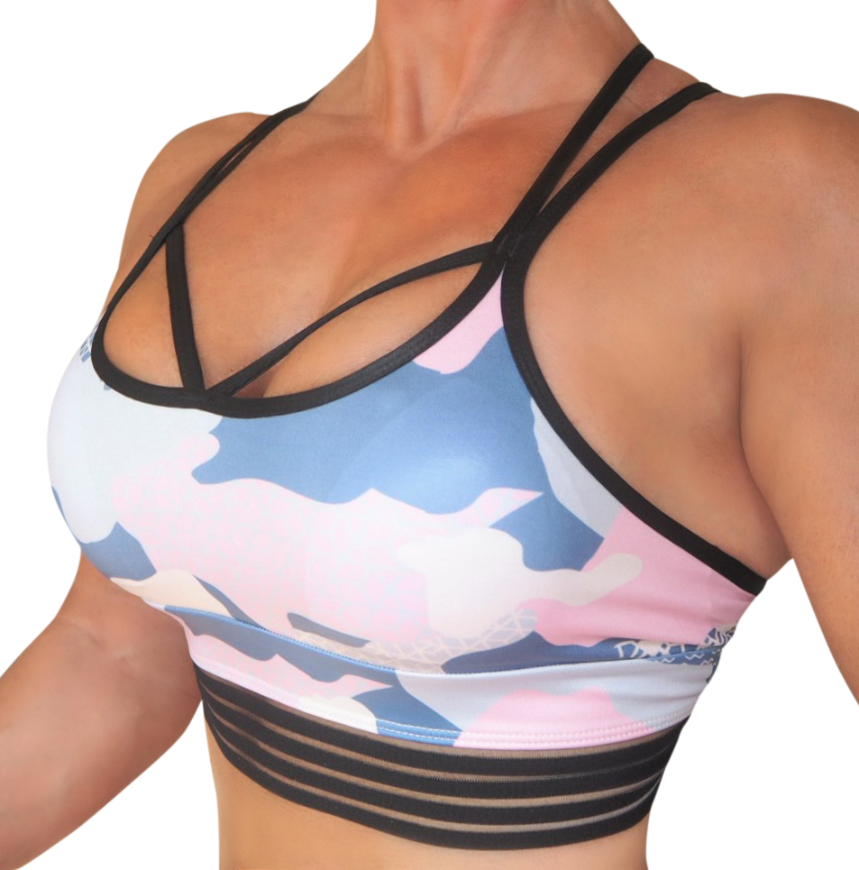 RAW By Adriana Kuhl Urban Top Pink Camo - 3