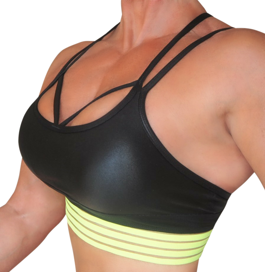 RAW By Adriana Kuhl Urban Top Lime - 3