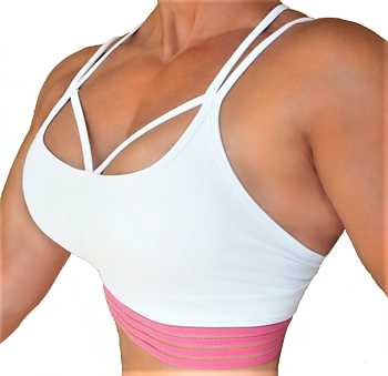 RAW By Adriana Kuhl Urban Top White