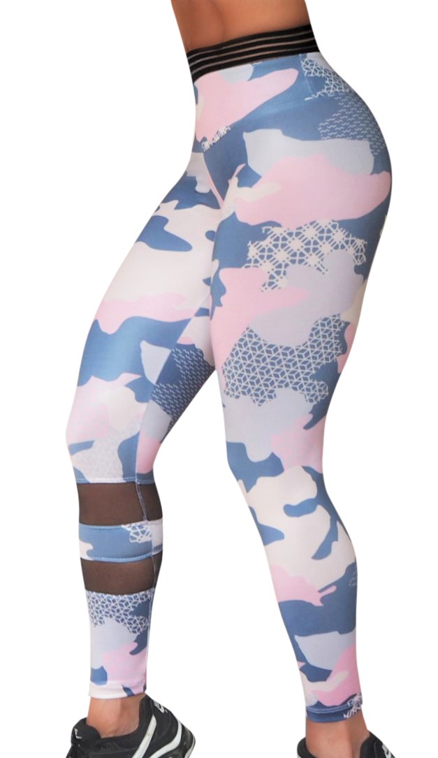RAW By Adriana Kuhl  Urban Tights 2 Pink Camo - 3
