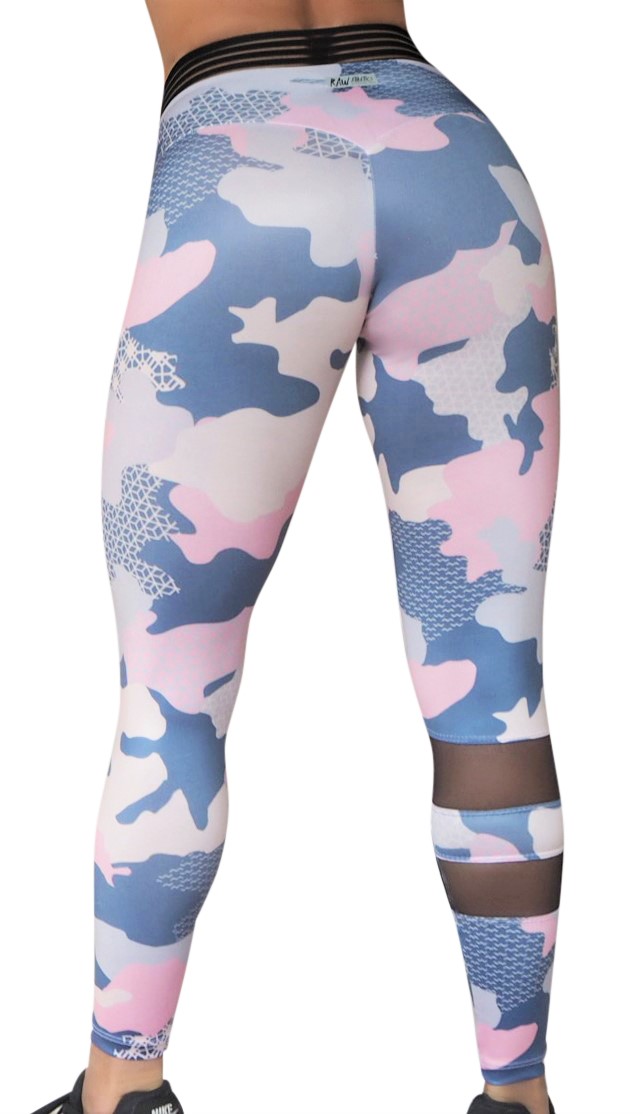 RAW By Adriana Kuhl  Urban Tights 2 Pink Camo - 2