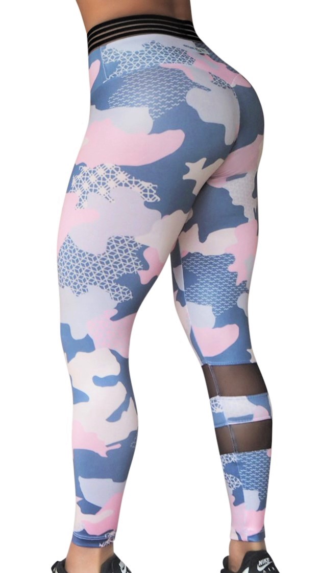 RAW By Adriana Kuhl  Urban Tights 2 Pink Camo