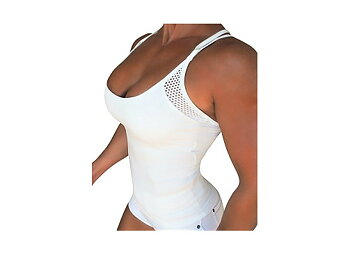 RAW By Adriana Kuhl Tanktop Athletic White