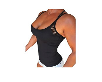 RAW By Adriana Kuhl Tanktop Athletic Black
