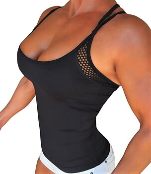 RAW By Adriana Kuhl Tanktop Athletic Black