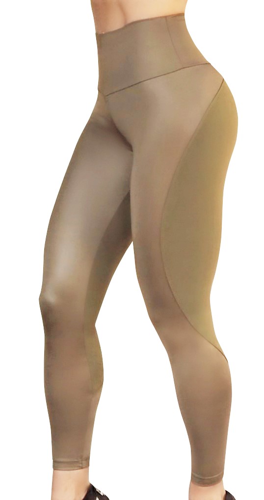 Raw By Adriana Kuhl Vibrant Tights  Army - 2