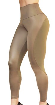 Raw By Adriana Kuhl Vibrant Tights  Army