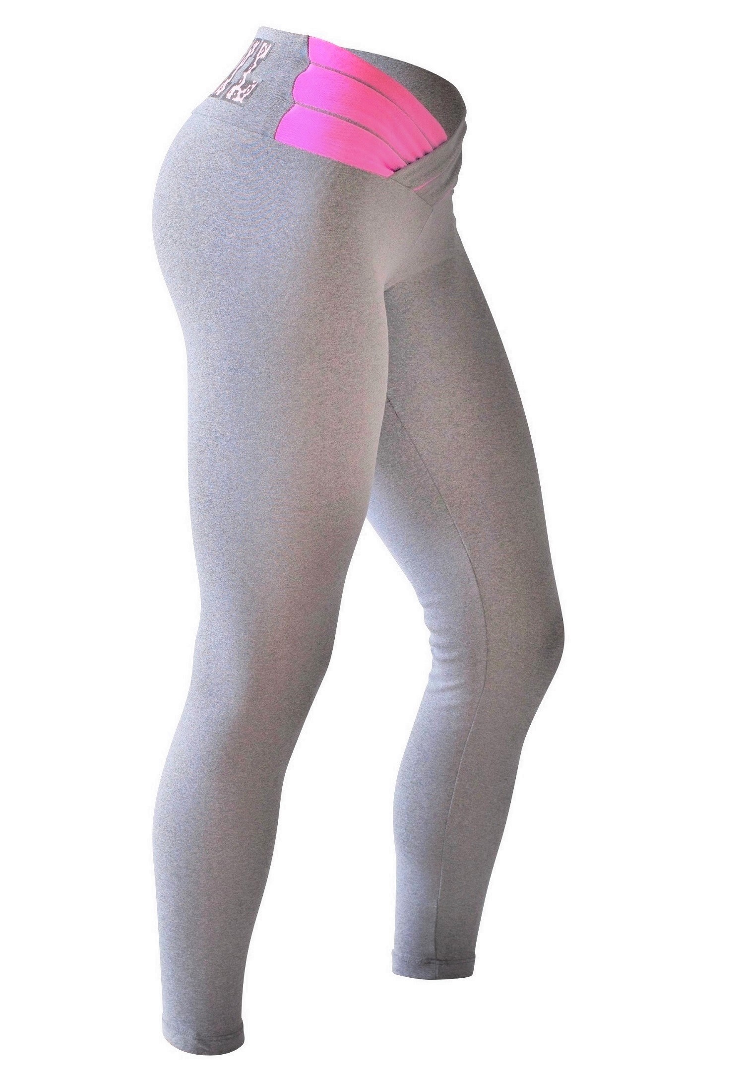  Bia Brazil Leggings 3115 Light Grey/Hot Pink