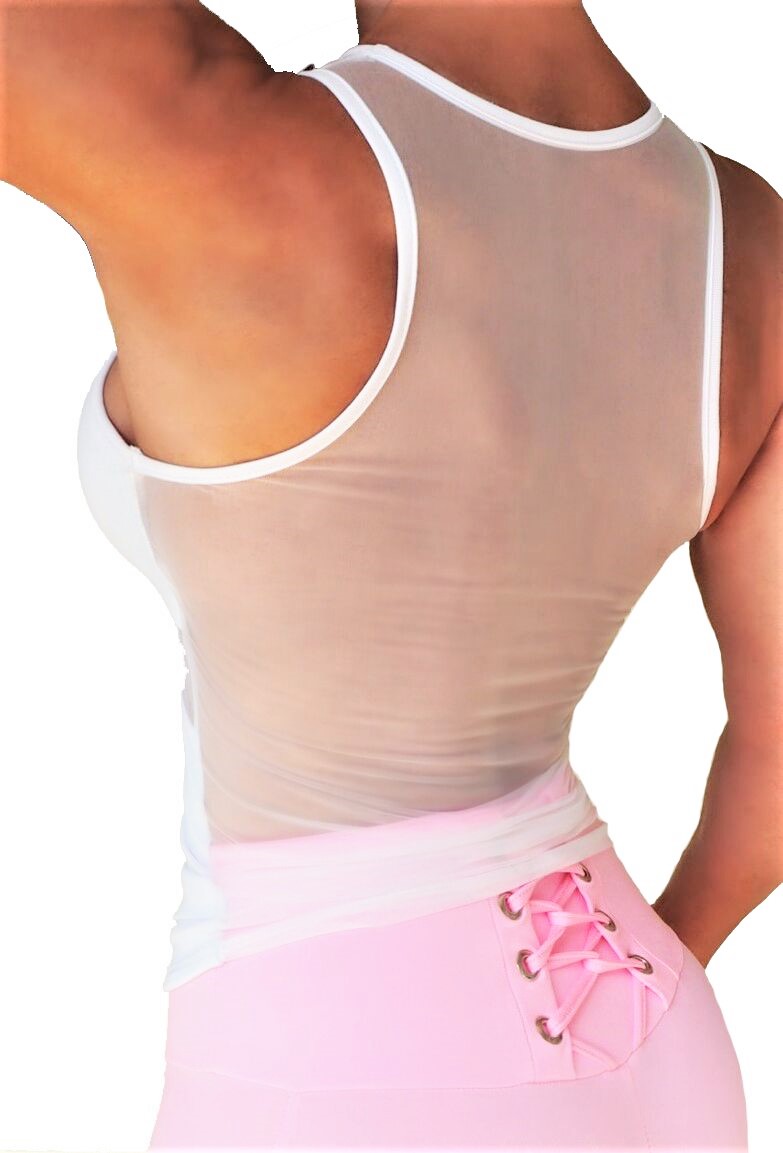 RAW By Adriana Kuhl Aphrodite Tanktop White - 2