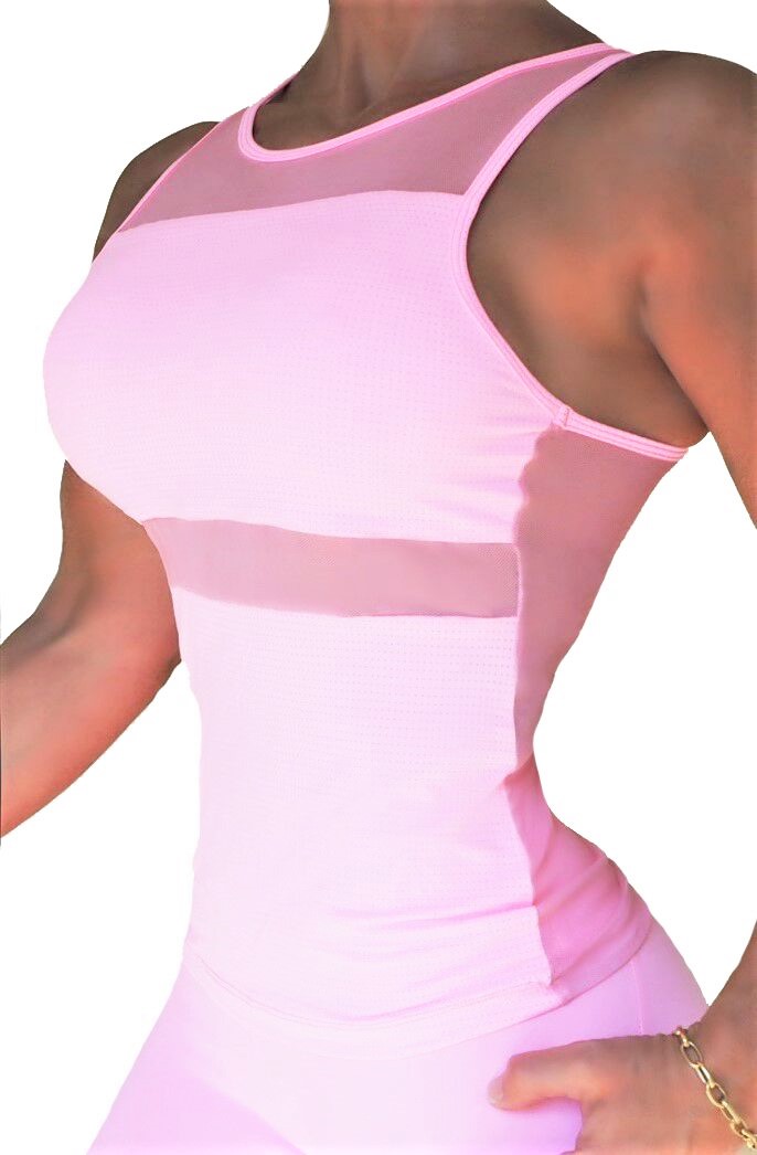 RAW By Adriana Kuhl Aphrodite Tanktop Soft Pink