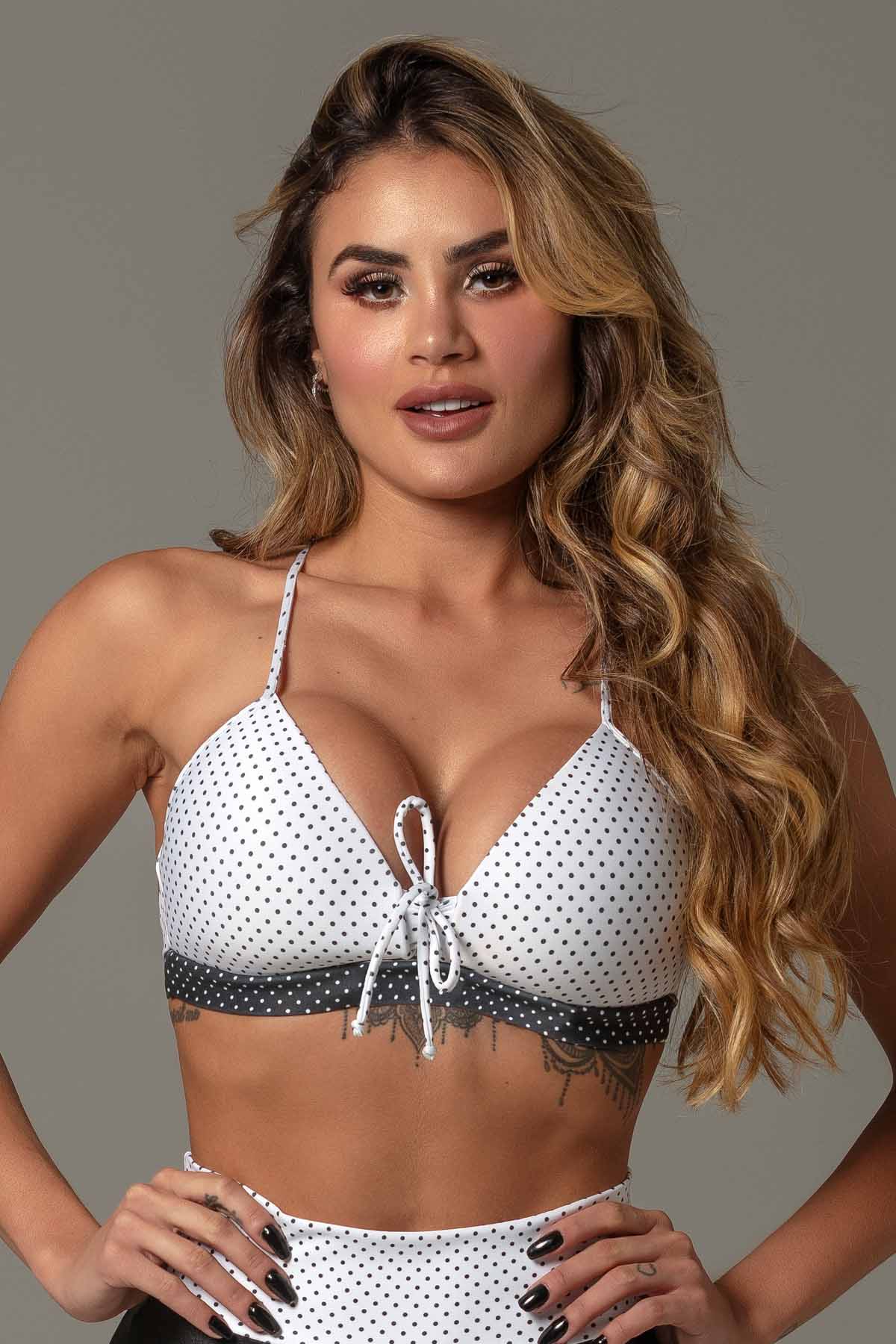 HIPKINI Downtown Push Up Bra White
