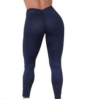RAW By Adriana Kuhl Bubble Butt Tights Blue