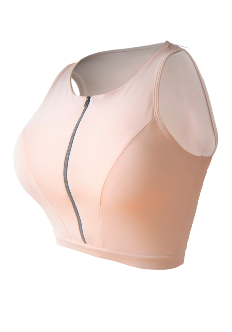  Bia Brazil Crop Top 3373 Zip Beige